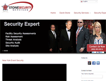 Tablet Screenshot of davidstonesecurity.com